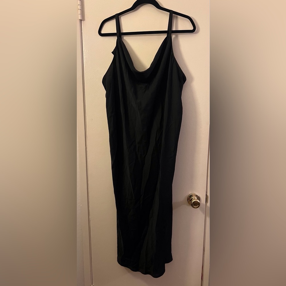 Torrid Black Slip Dress